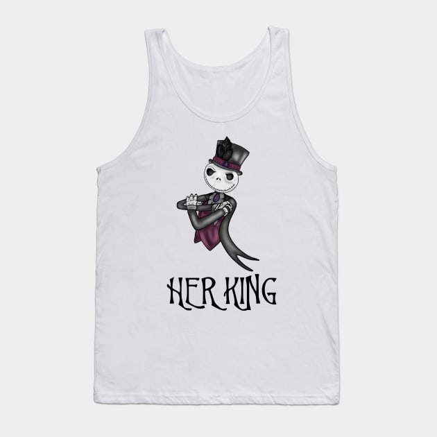 Her King Tank Top by Danispolez_illustrations